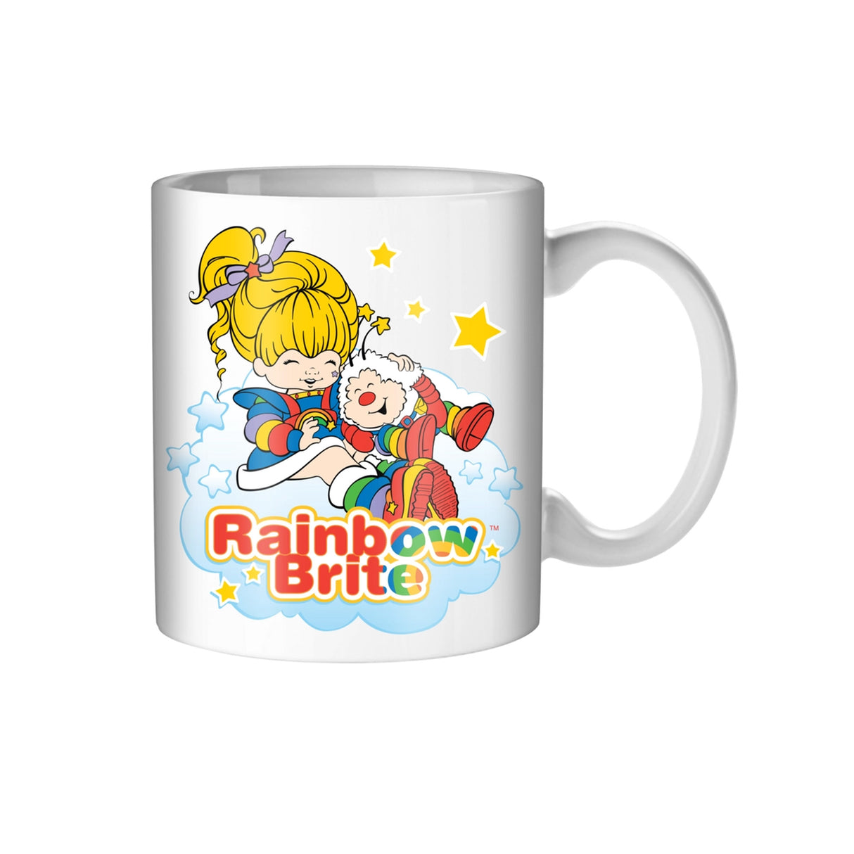 Rainbow Brite Twink Cloud Logo 20oz Ceramic Mug