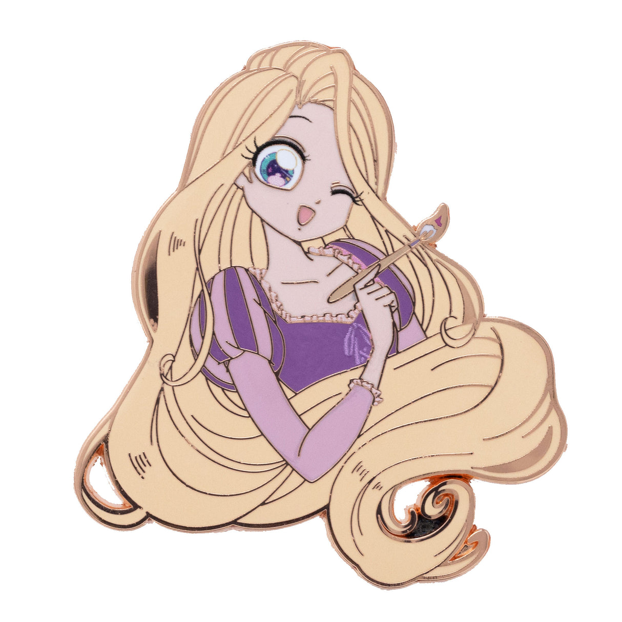 Disney Princess Manga Series Tangled Rapunzel Collectible Pin Special Edition 500 - NEW RELEASE