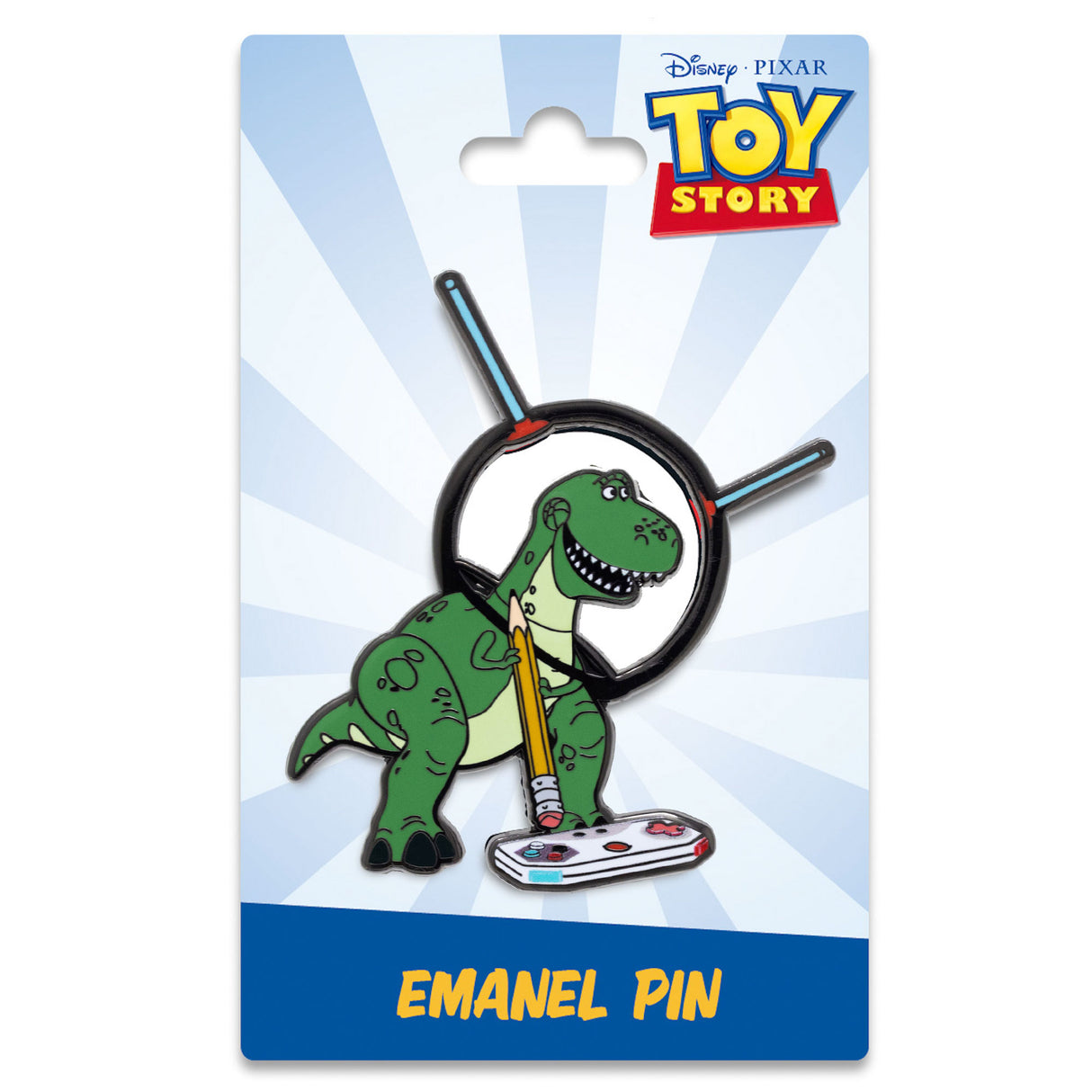 Disney Pixar Toy Story Rex 2.5" Collectible Pin - NEW RELEASE