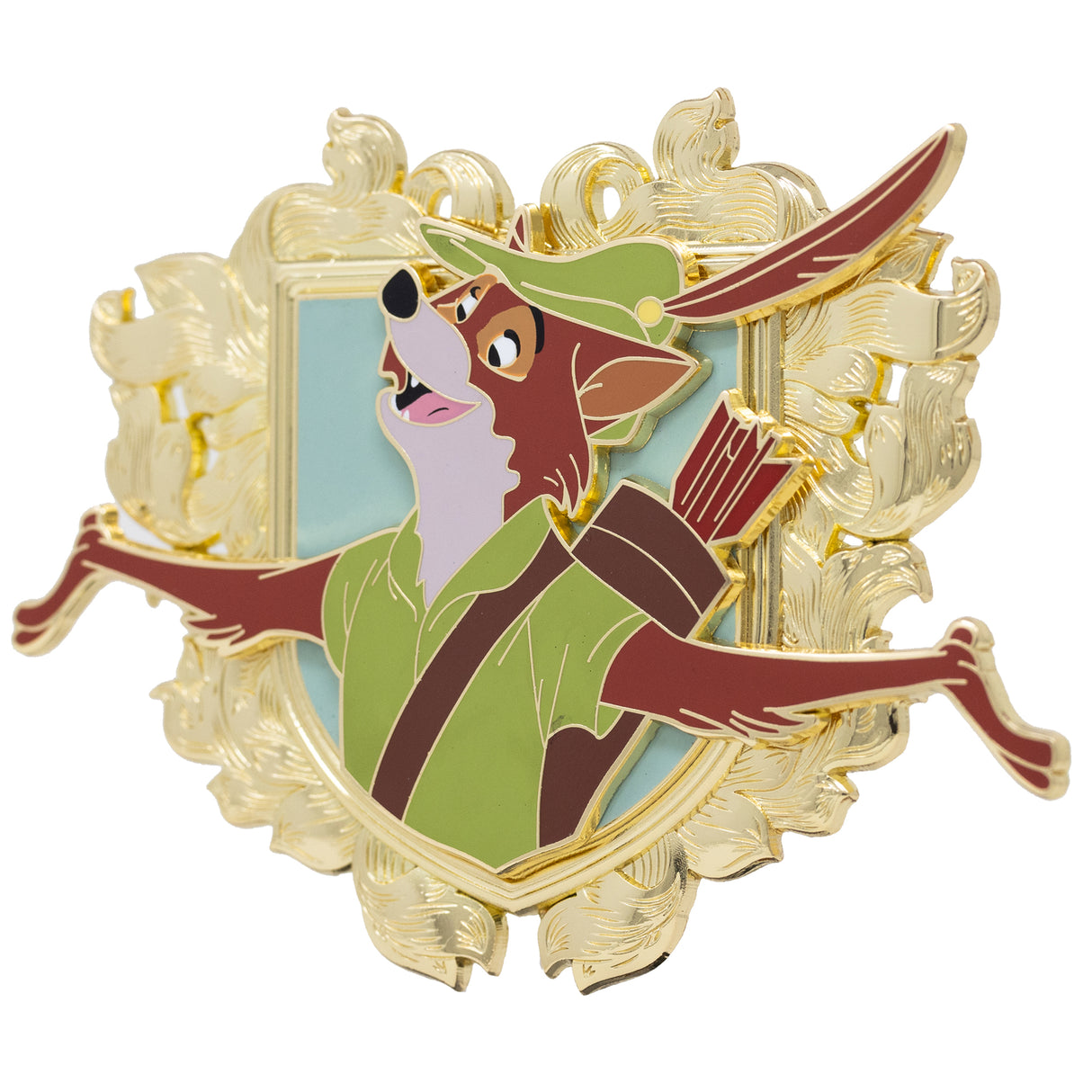 Disney Robin Hood Family Crest - Robin Hood 3" Collectible Pin on Pin Special Edition 300 - PREORDER