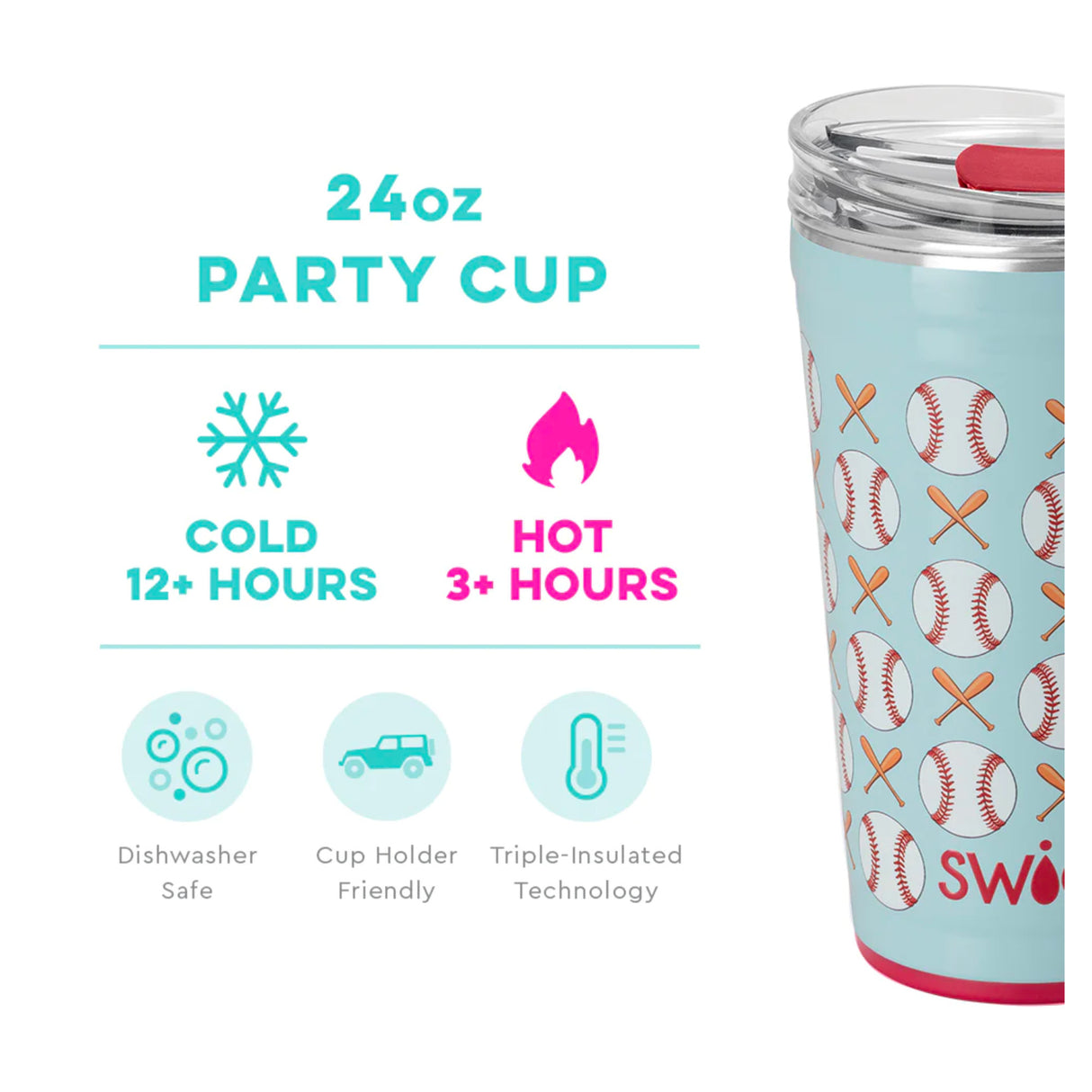 Swig Home Run Party Cup (24oz)