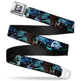 Jack Expression6 Full Color Seatbelt Belt - NBC Jack, Oogie Boogie, Santa Scene Webbing