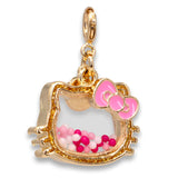 CHARM IT! - Gold Hello Kitty Shaker Charm