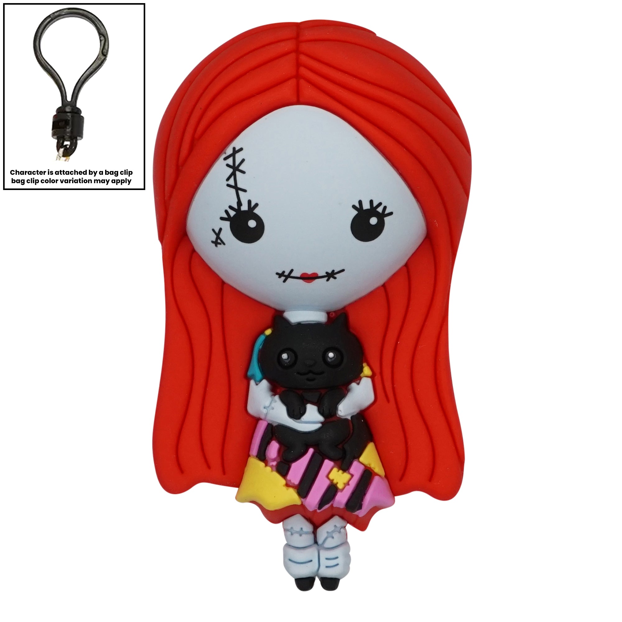 Disney Nightmare Before Christmas Sally with Cat Bag Clip/Ornament