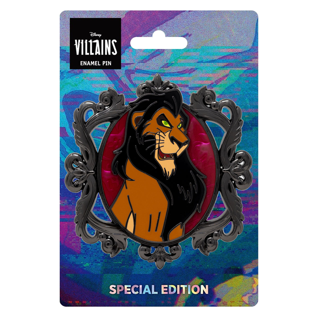 Disney Cameo Series Scar Collectible Pin on Pin Special Edition 400 - NEW RELEASE