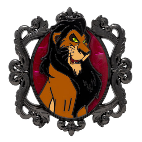 Disney Cameo Series Scar Collectible Pin on Pin Special Edition 400 - NEW RELEASE