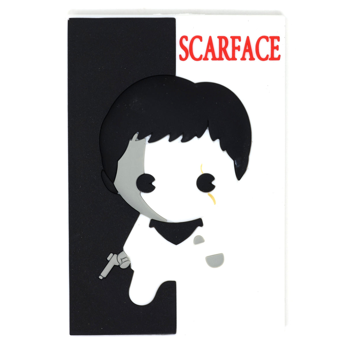 Scarface Movie Poster 3D Foam Magnet