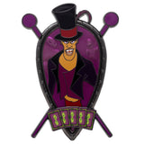 Disney Coat of Arms Dr. Facilier 3" Collectible Pin on Pin Special Edition 400 - PREORDER