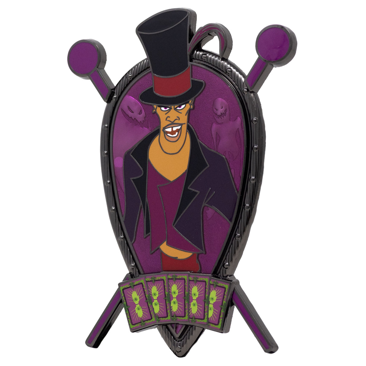 Disney Coat of Arms Dr. Facilier 3" Collectible Pin on Pin Special Edition 400 - PREORDER