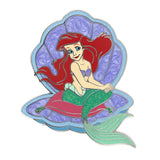 Disney The Little Mermaid Shell 3" Collectible Pin Special Edition 500