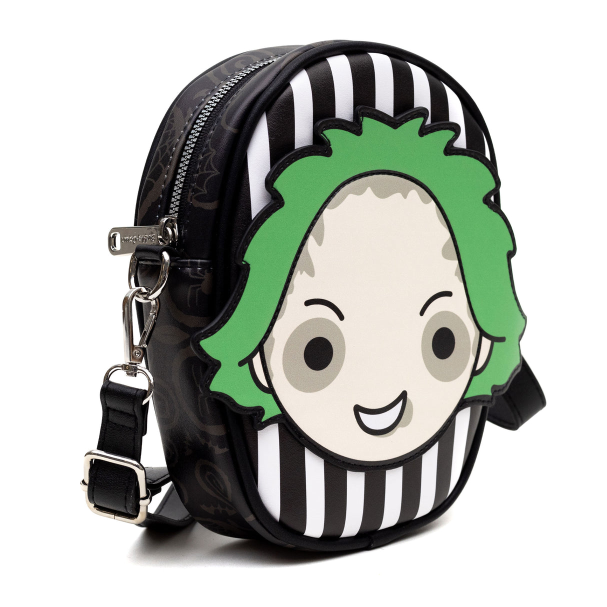 Beetlejuice Chibi Face Crossbody Bag