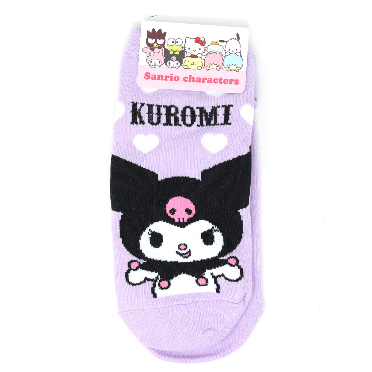 Kuromi Cotton Sneakers Happy Vibes Ankle Cotton Socks