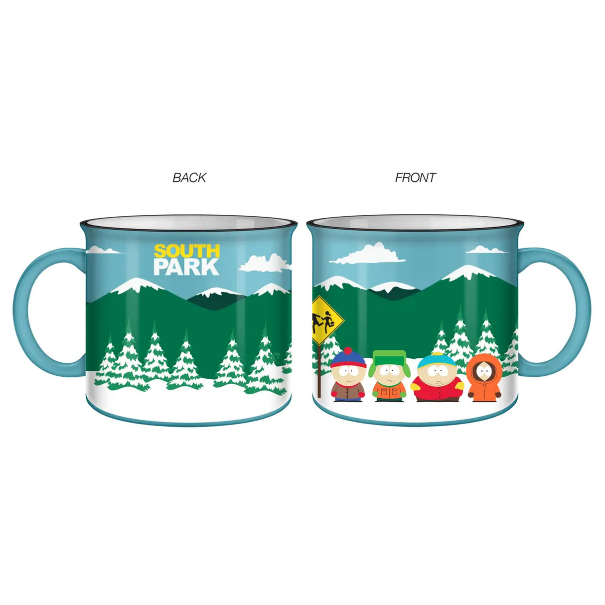 South Park Bus Stop 20oz Ceramic Camper Mug