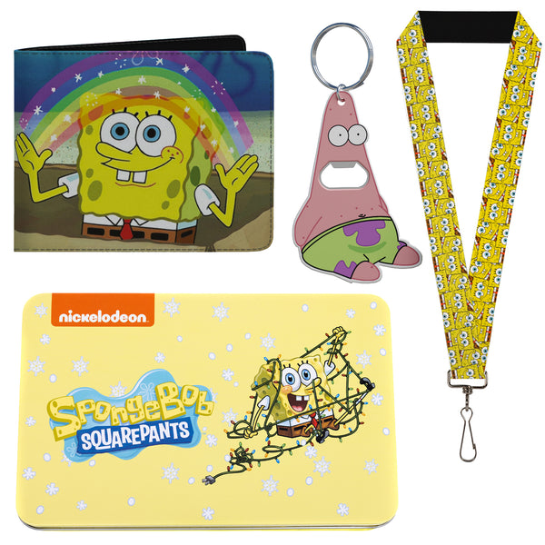 Songebob Squarepants Bottle Keychain