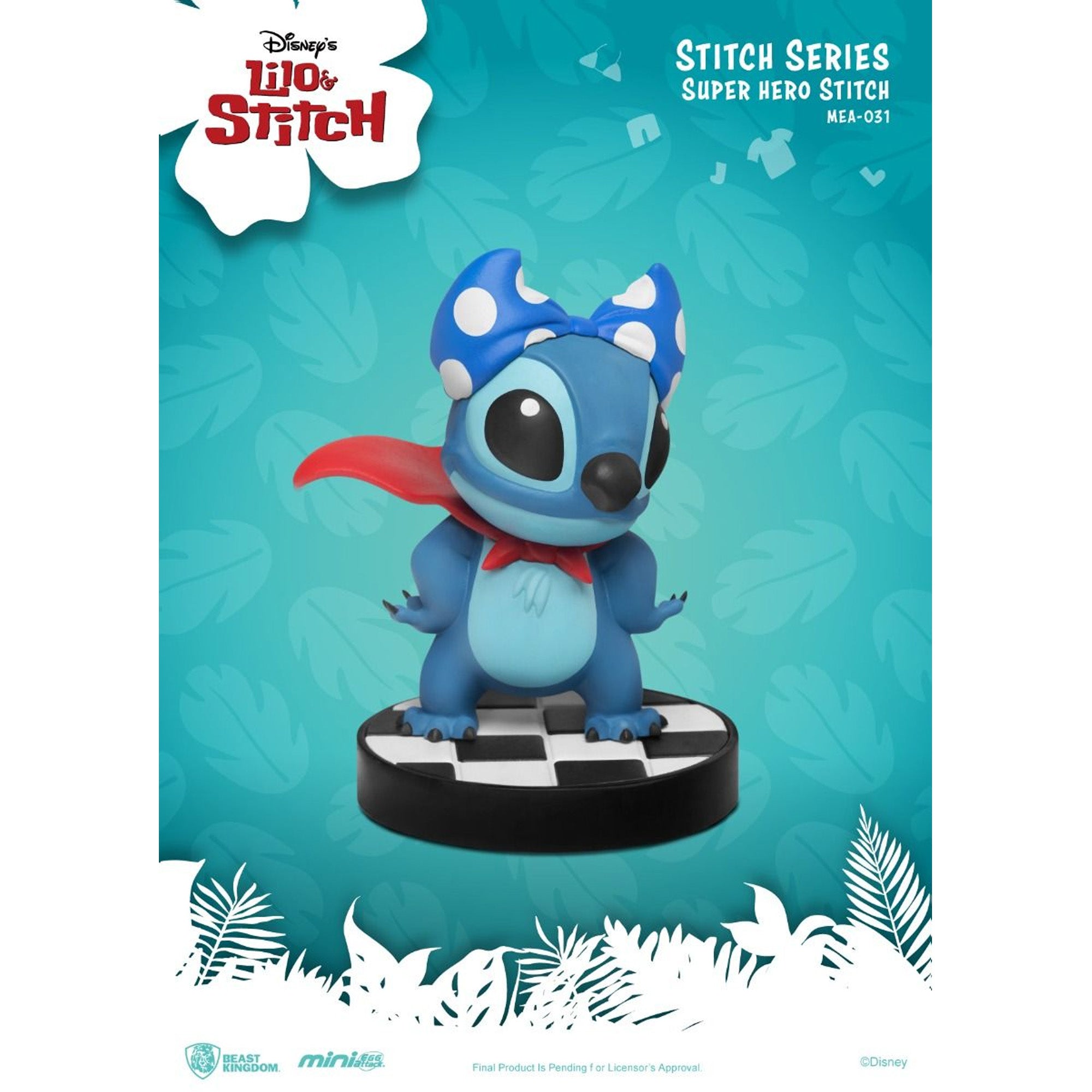 Disney Lilo & Stitch Beast MEA Mini Egg Attack - Superhero Stitch