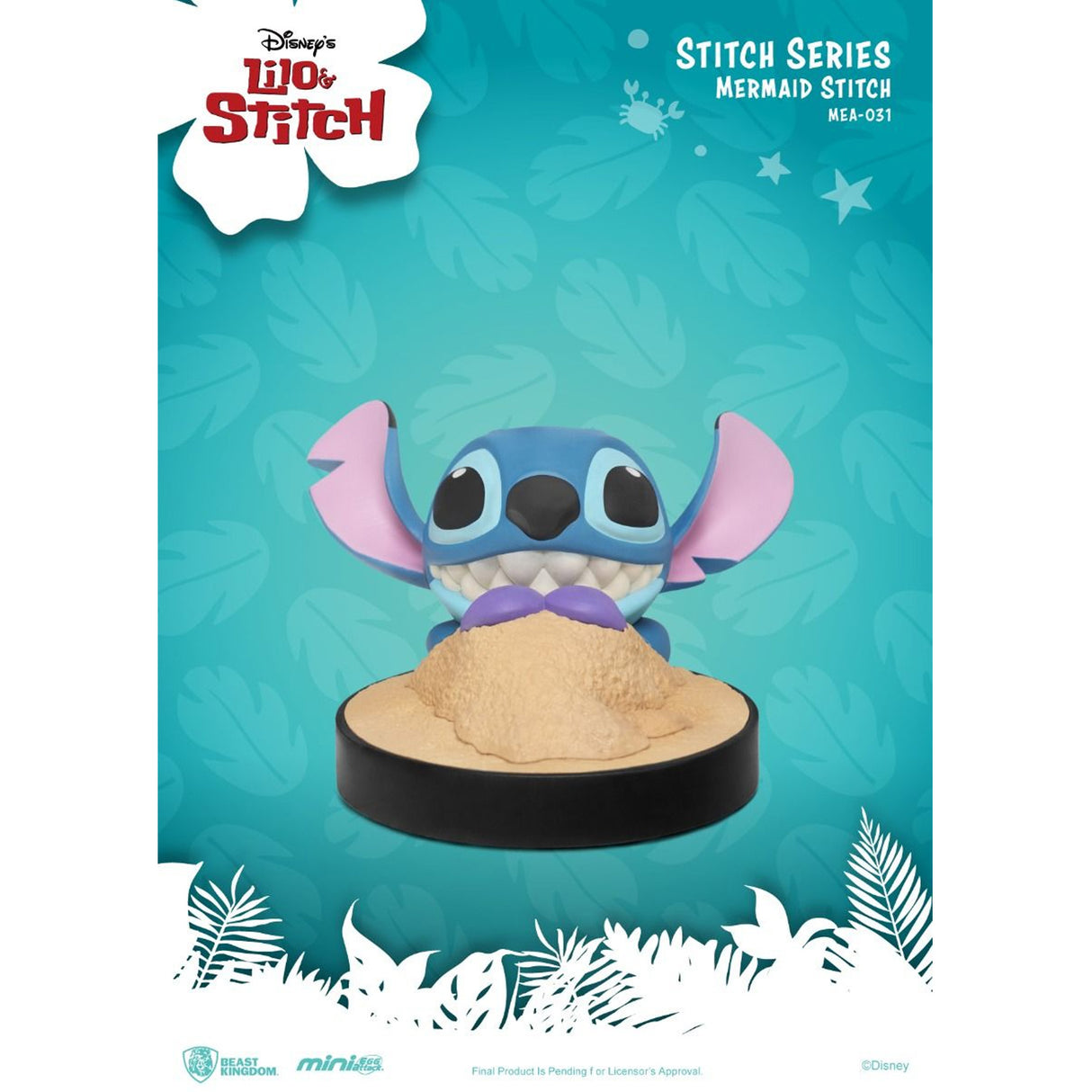 Disney Lilo & Stitch Beast MEA Mini Egg Attack - Mermaid Stitch