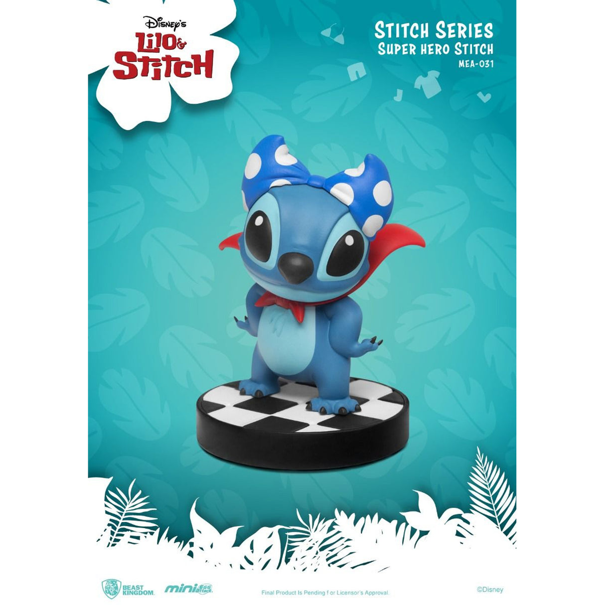 Disney Lilo & Stitch Beast MEA Mini Egg Attack - Superhero Stitch