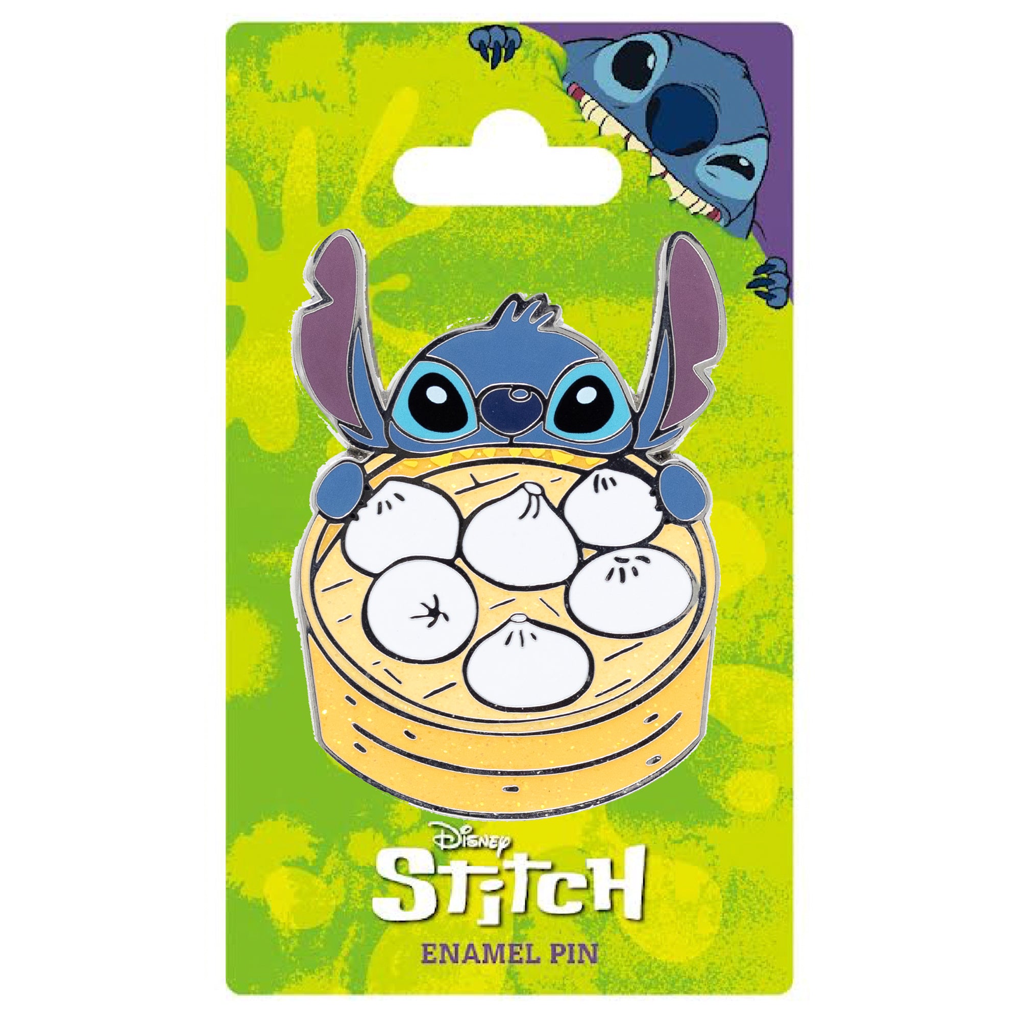 Disney Stitch with Food Coreline Collectible Pin