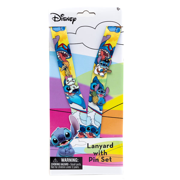 Lanyard Porta Credenciales Stitch Lilo y Stitch Disney Peers Hardy