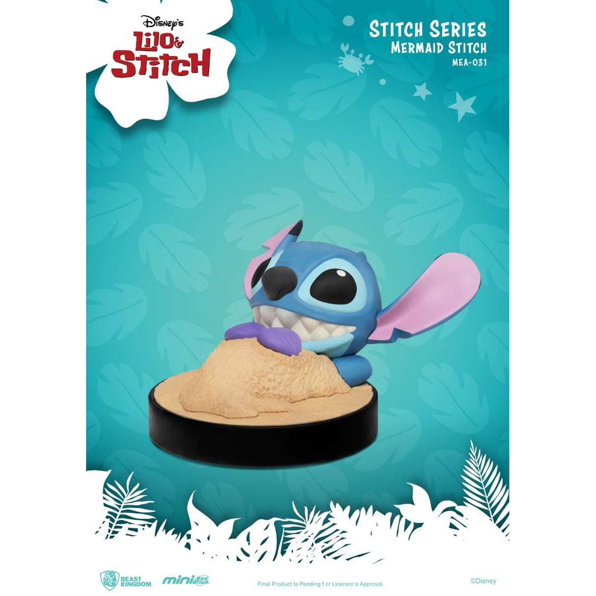 Disney Lilo & Stitch Beast MEA Mini Egg Attack - Mermaid Stitch