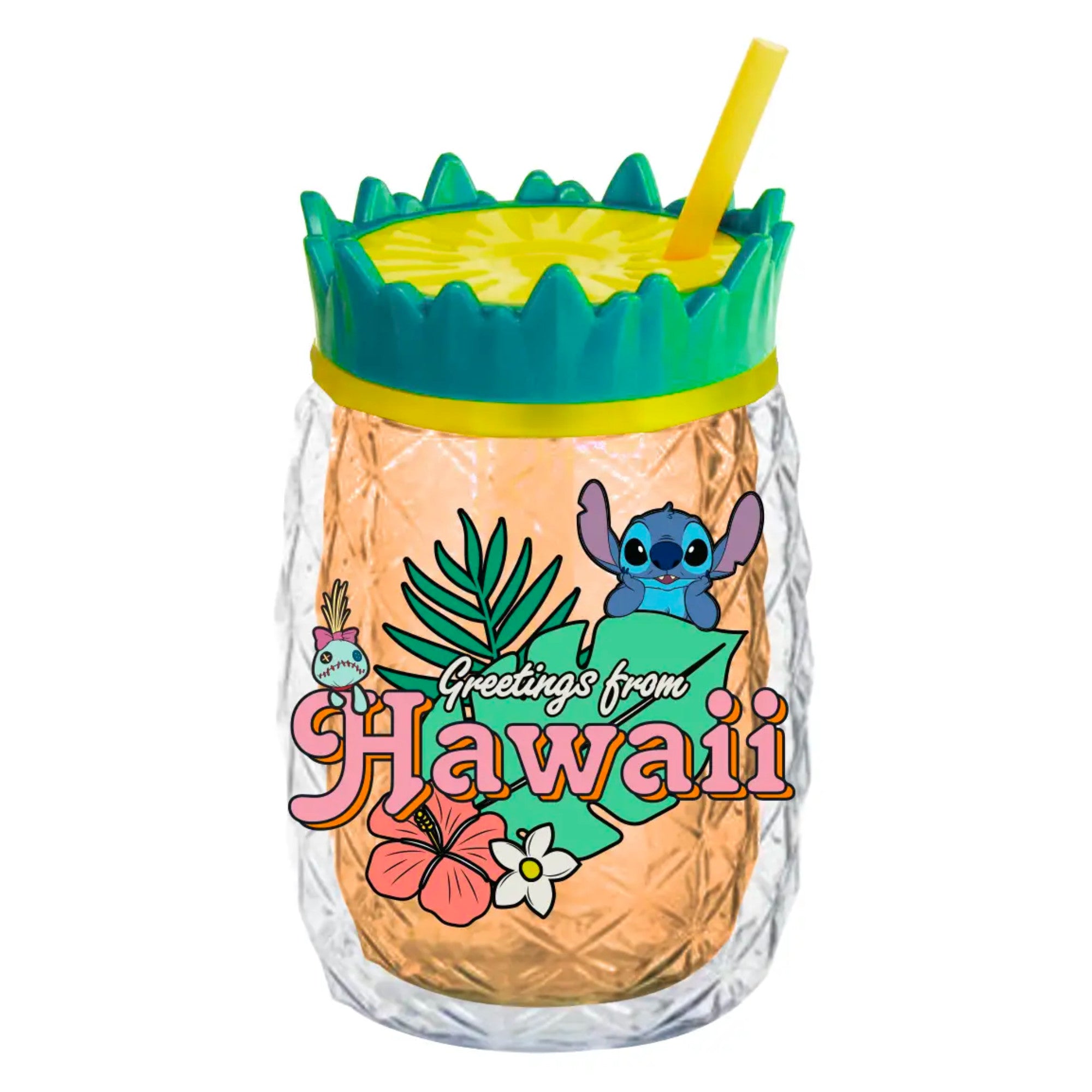 Stitch 16oz Pineapple Double Wall Tumbler