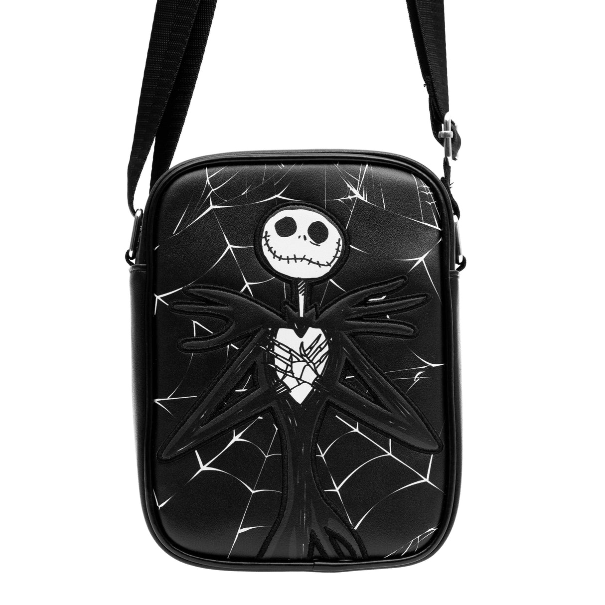 Nightmare Before Christmas Jack Skellington Lock Shock Barrel Crossbody Bag