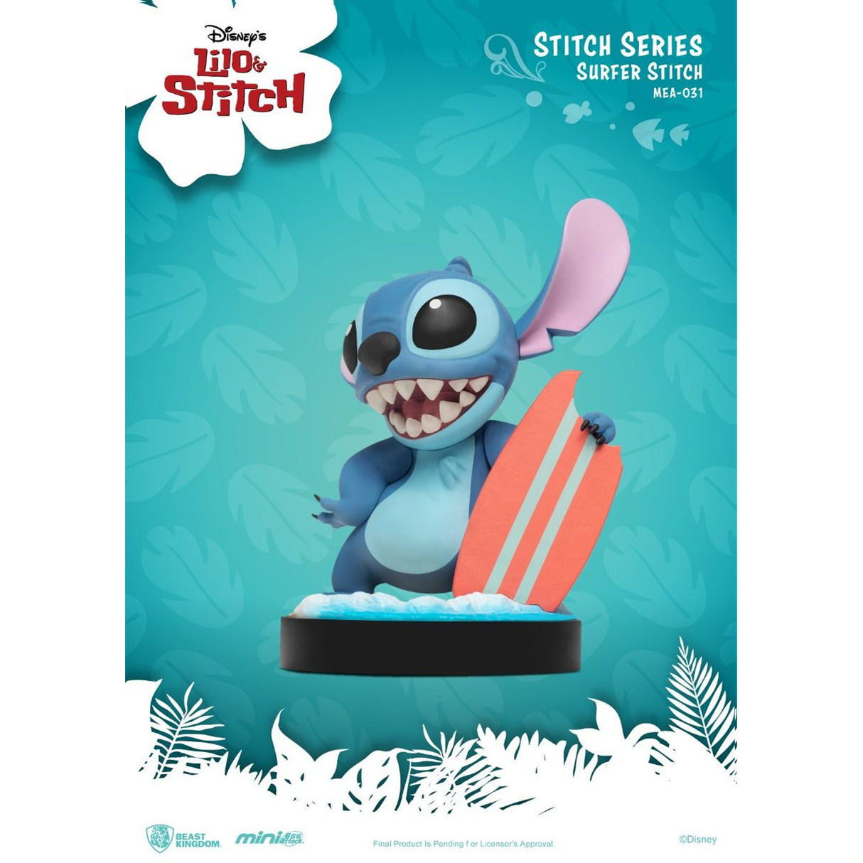 Disney Lilo & Stitch Beast MEA Mini Egg Attack - Surfer Stitch