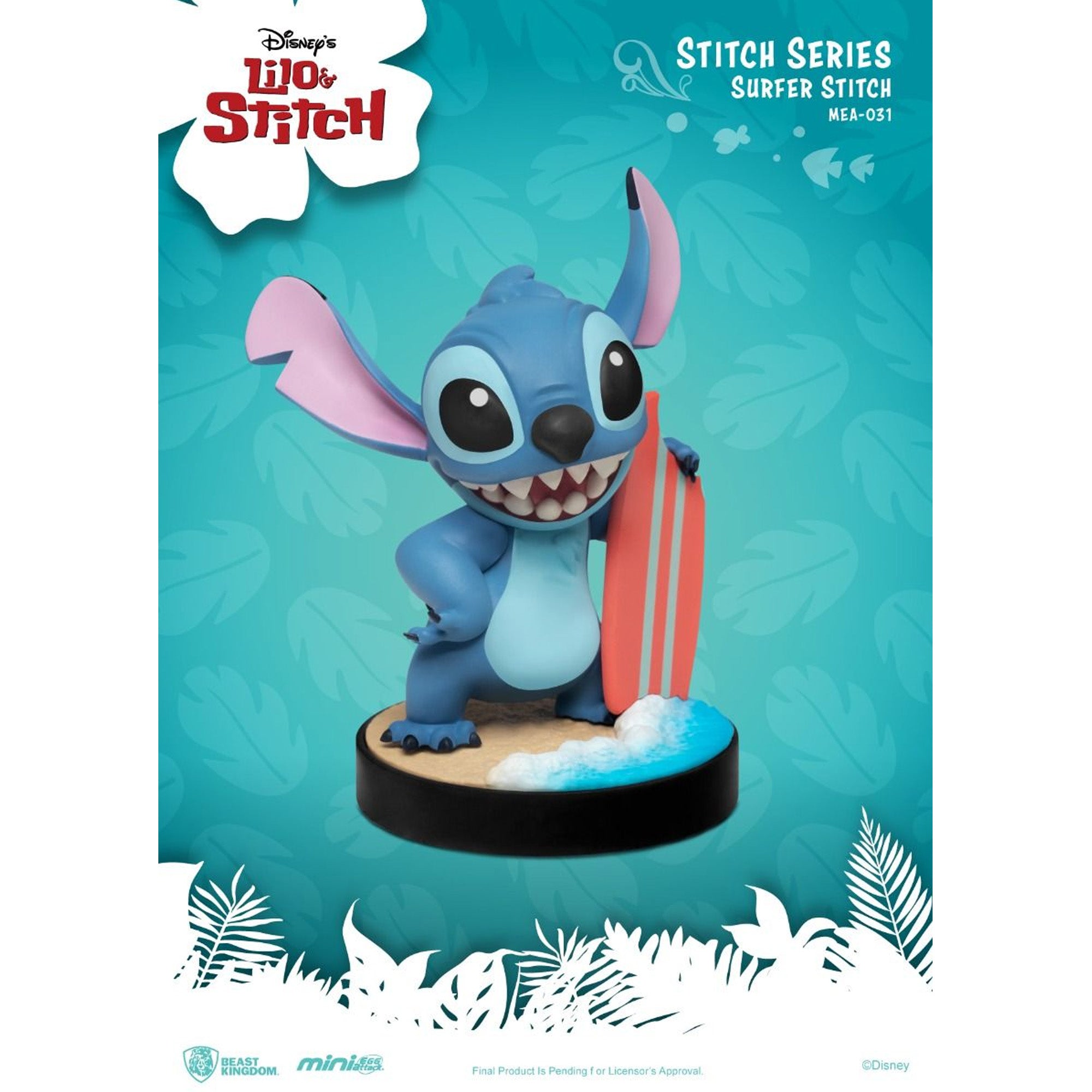 Disney Lilo & Stitch Beast MEA Mini Egg Attack - Surfer Stitch