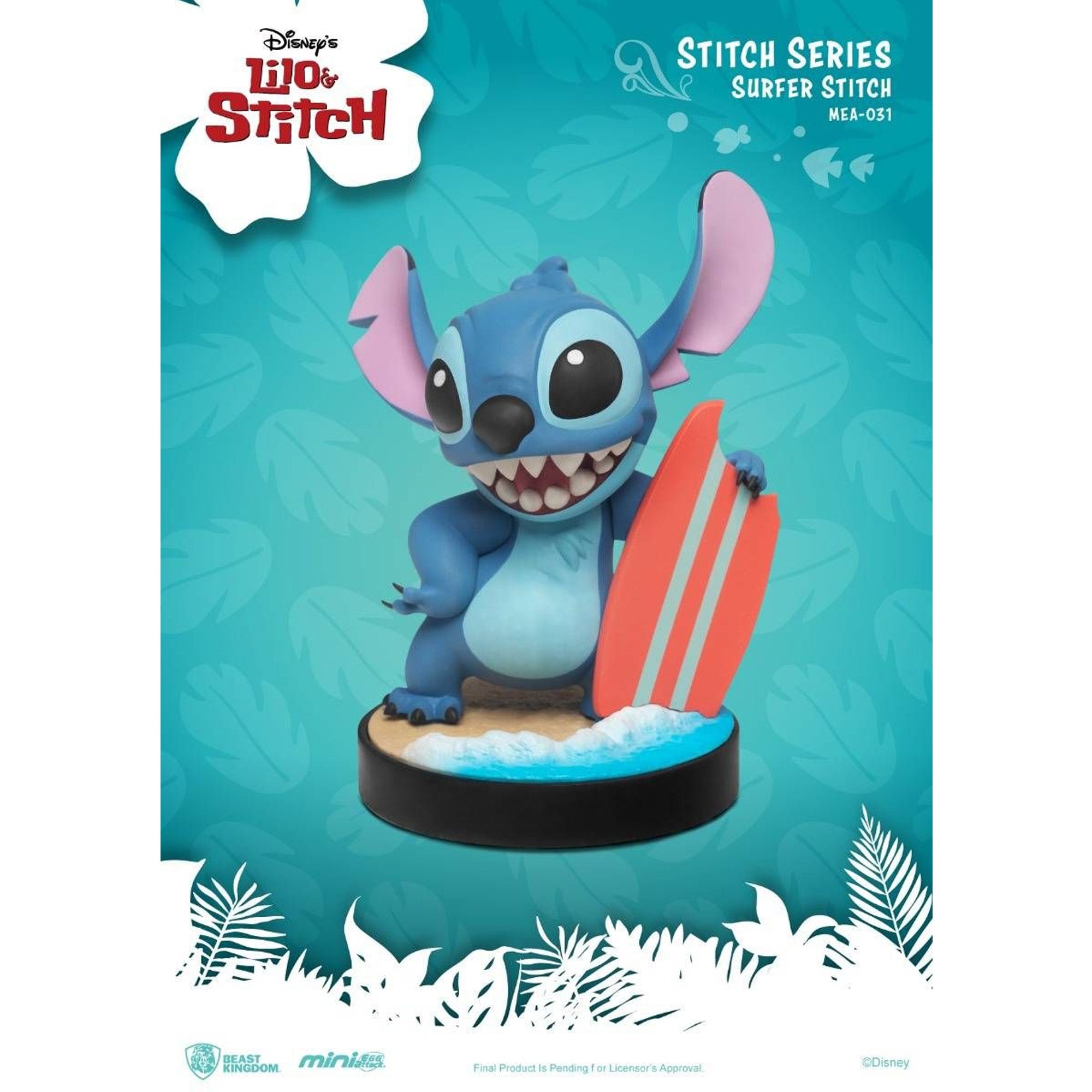 Disney Lilo & Stitch Beast MEA Mini Egg Attack - Surfer Stitch