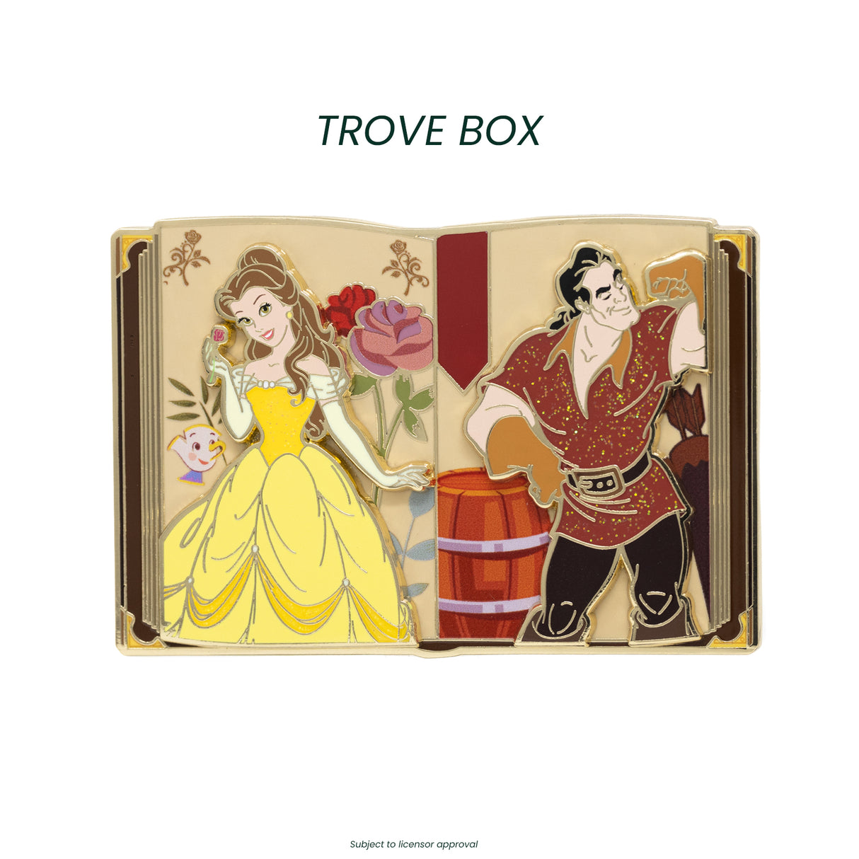 Disney Trove Pin Mystery - Beauty and the Beast Storybook Edition - Preorder