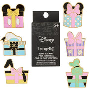 Loungefly Disney Mickey & Friends Birthday Celebration Presents Blind Box Pin