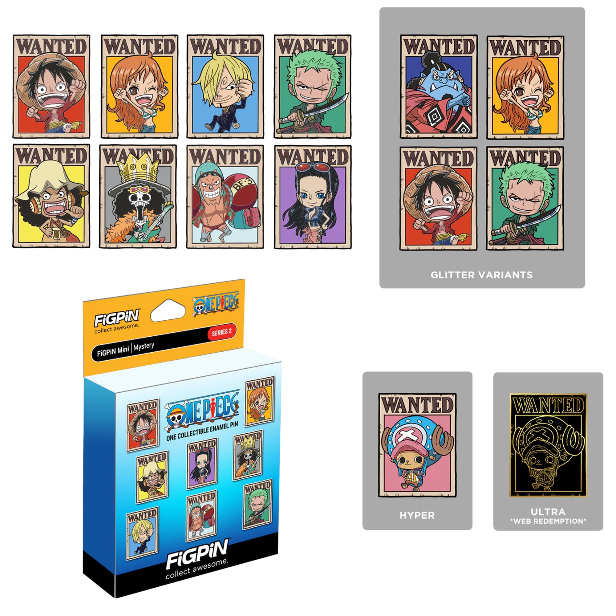 FigPin - One Piece Mystery Series 2