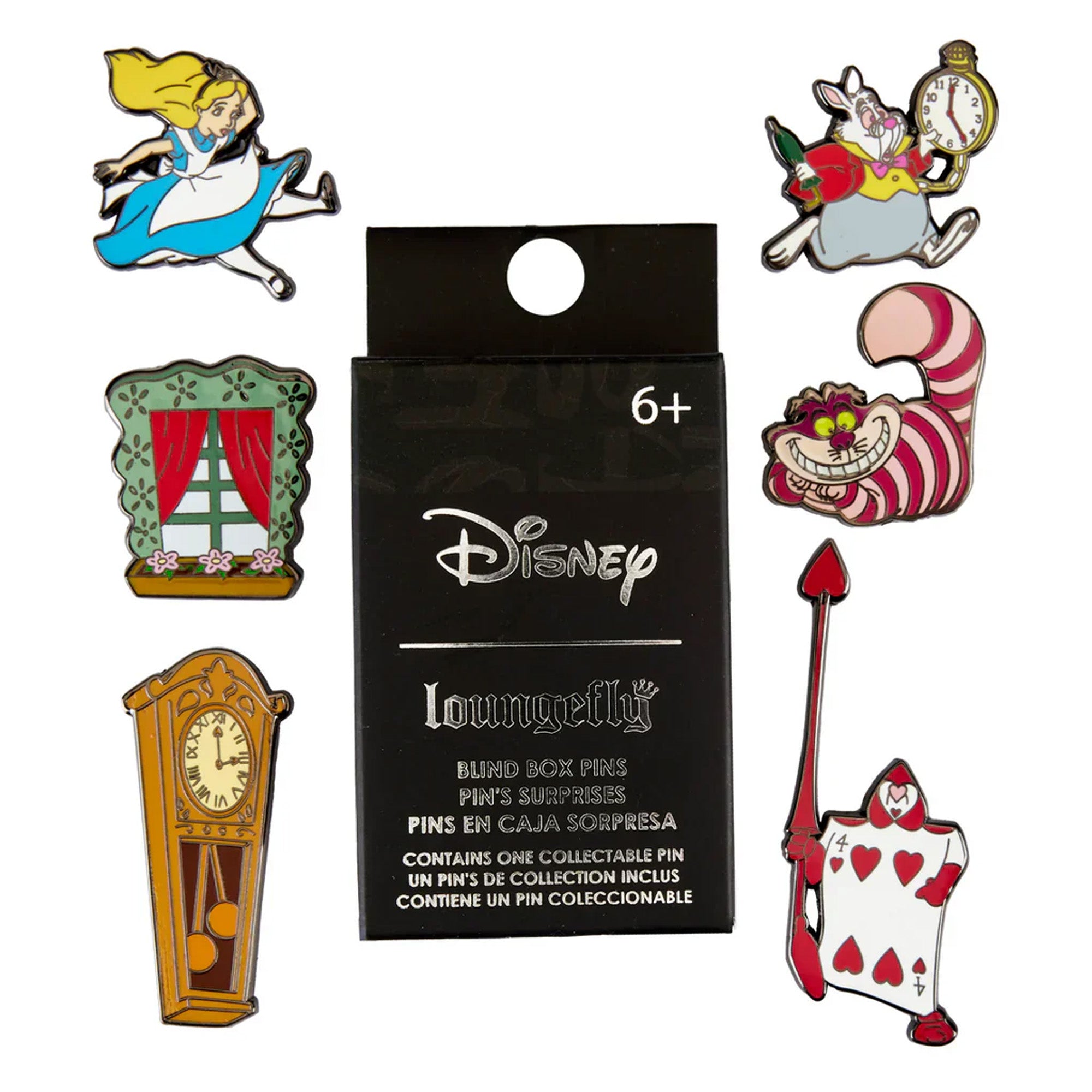 Disney Loungefly Blind Box Pins - Alice in Wonderland