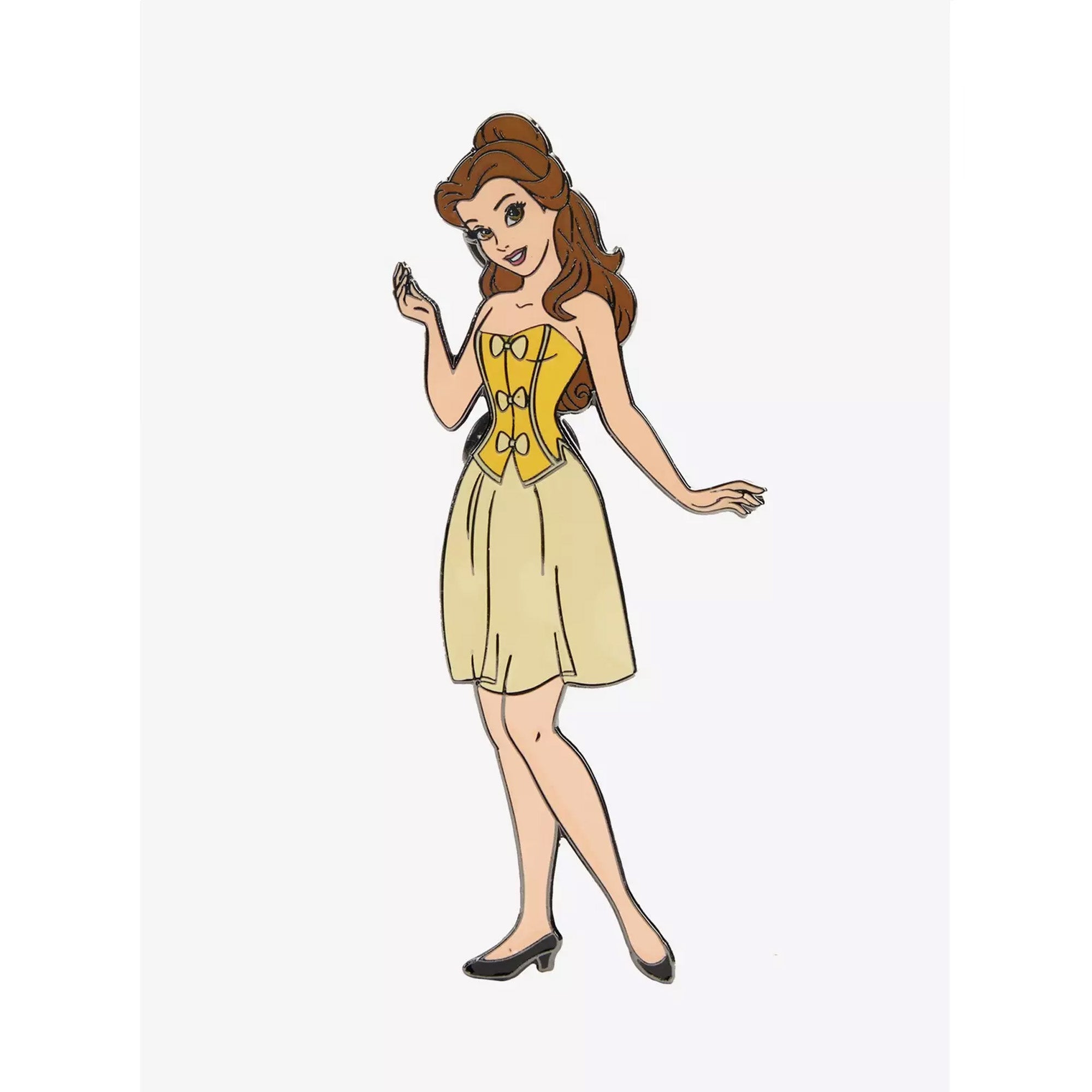 Disney Loungefly Beauty and the Beast Princess Belle Magnetic Paper Doll Pin Set