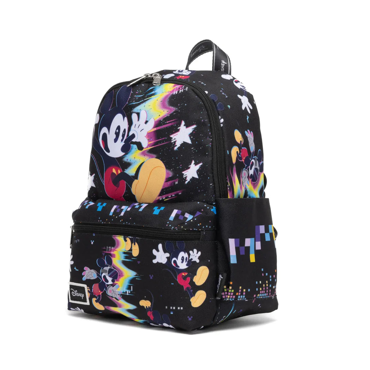 Disney Technicolor Mickey Mouse Park Day Nylon Mini Backpack