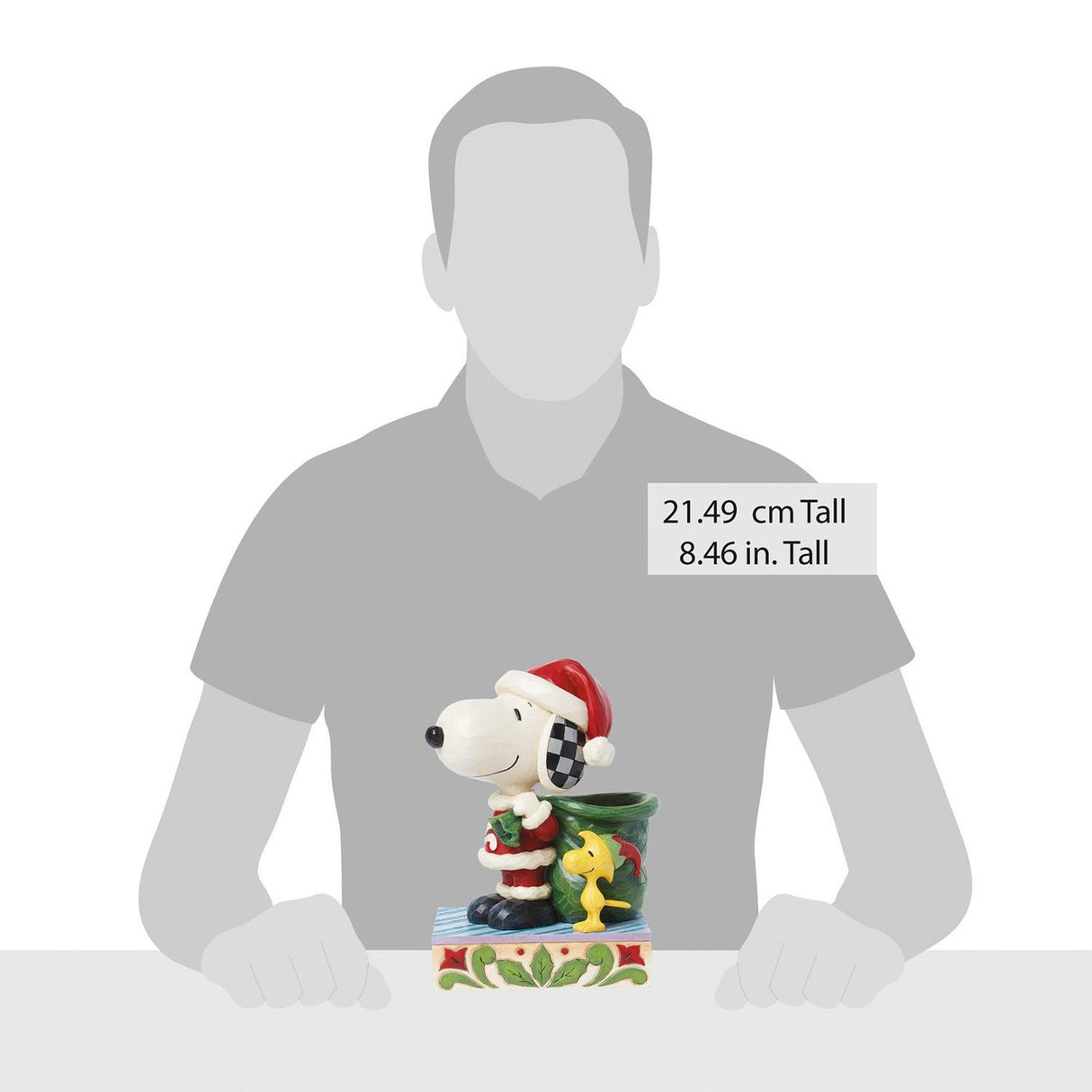 Jim Shore - Snoopy Santa and Elf Woodstock Figurine