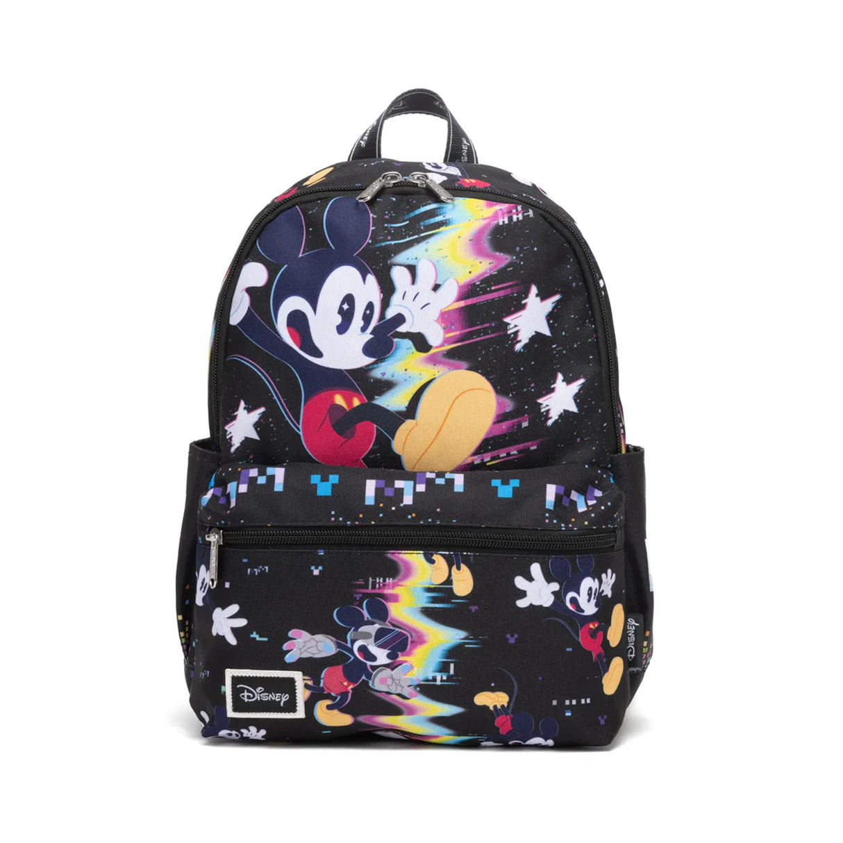 Disney Technicolor Mickey Mouse Park Day Nylon Mini Backpack