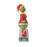 Jim Shore - Dr Seuss Grinch Merry Grinchmas Word Figurine