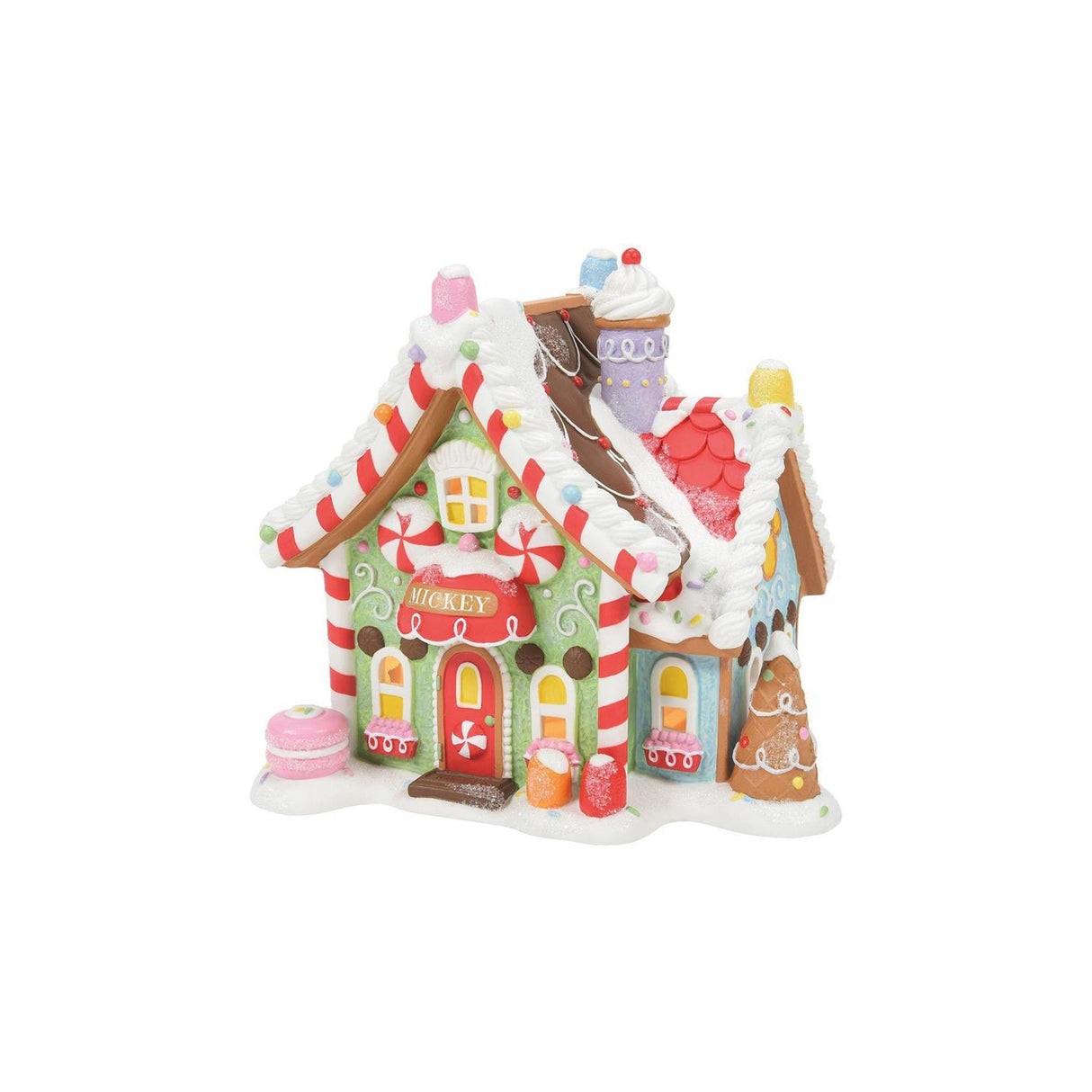 Department 56 - Disney Village Mickey's Peppermint Villa Figurine