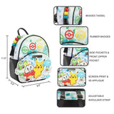 Pokemon Pikachu 3D Applique Mini Backpack