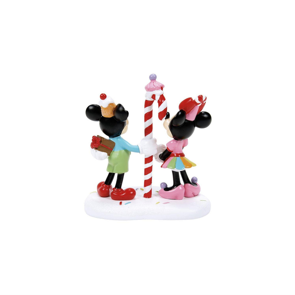 Department 56 - Disney Village Mickey & Minnie Share A Treat Figurine