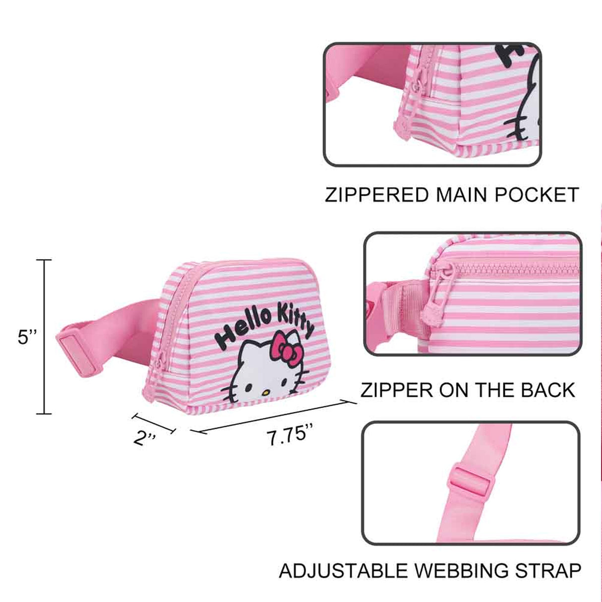 Hello Kitty Travel Fanny Pack