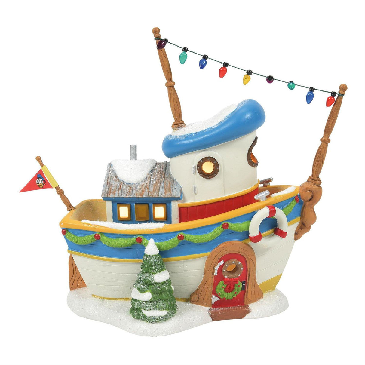 Department 56 - Disney Village Duck the Halls Figurine