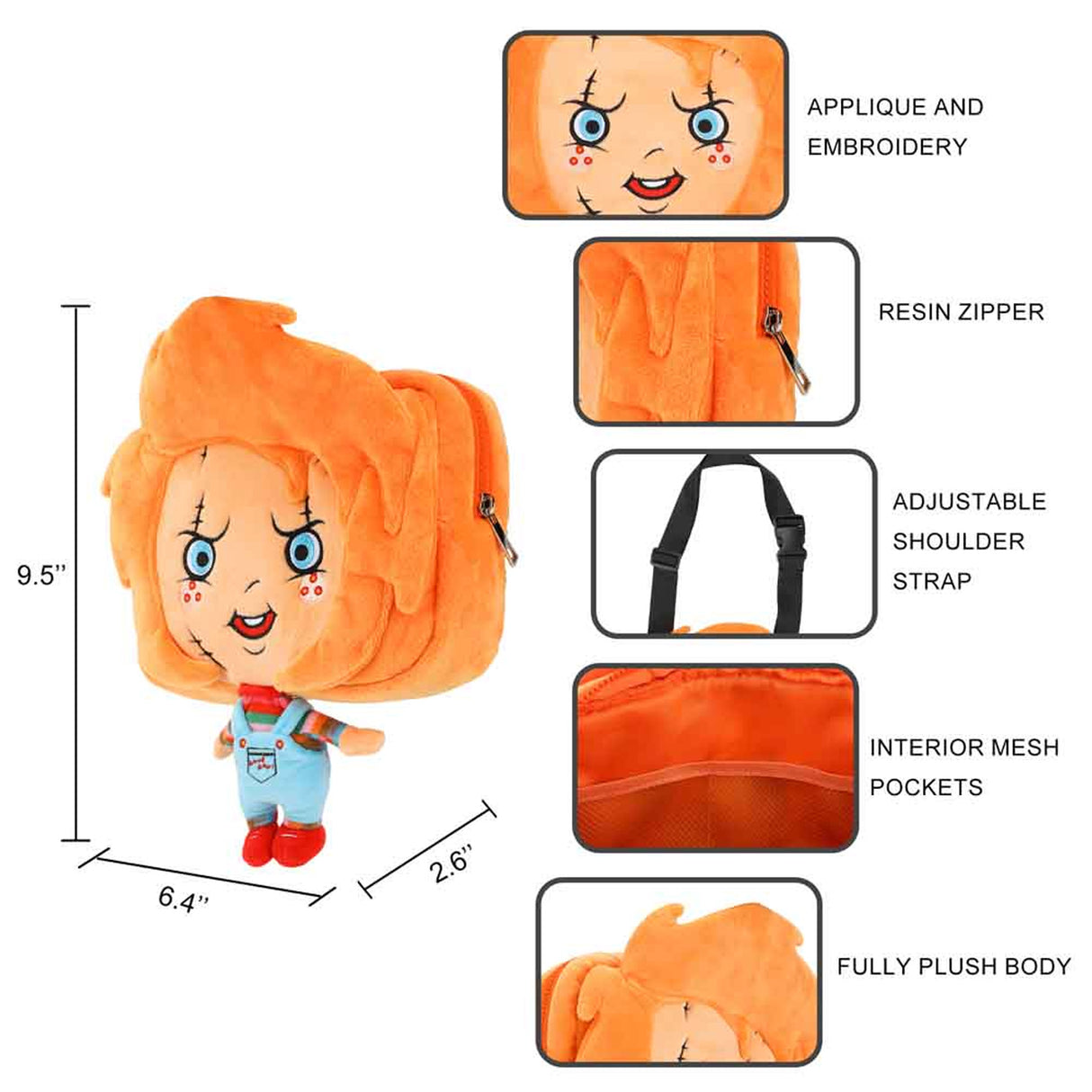 Chucky Festie Bestie Crossbody