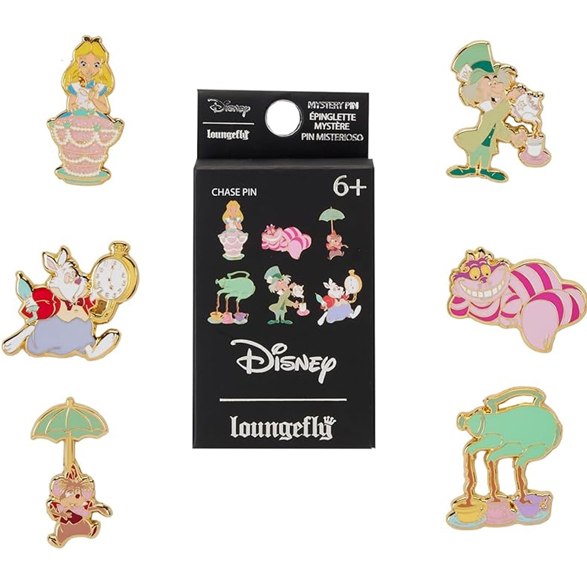 Alice in Wonderland Unbirthday Mystery Box Pin