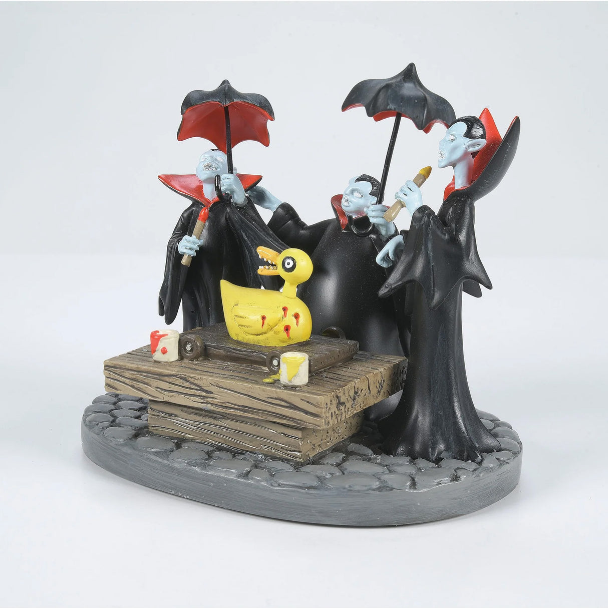 Department 56 - Nightmare Before Christmas  Vampire Brothers Prepare Duck Figurine