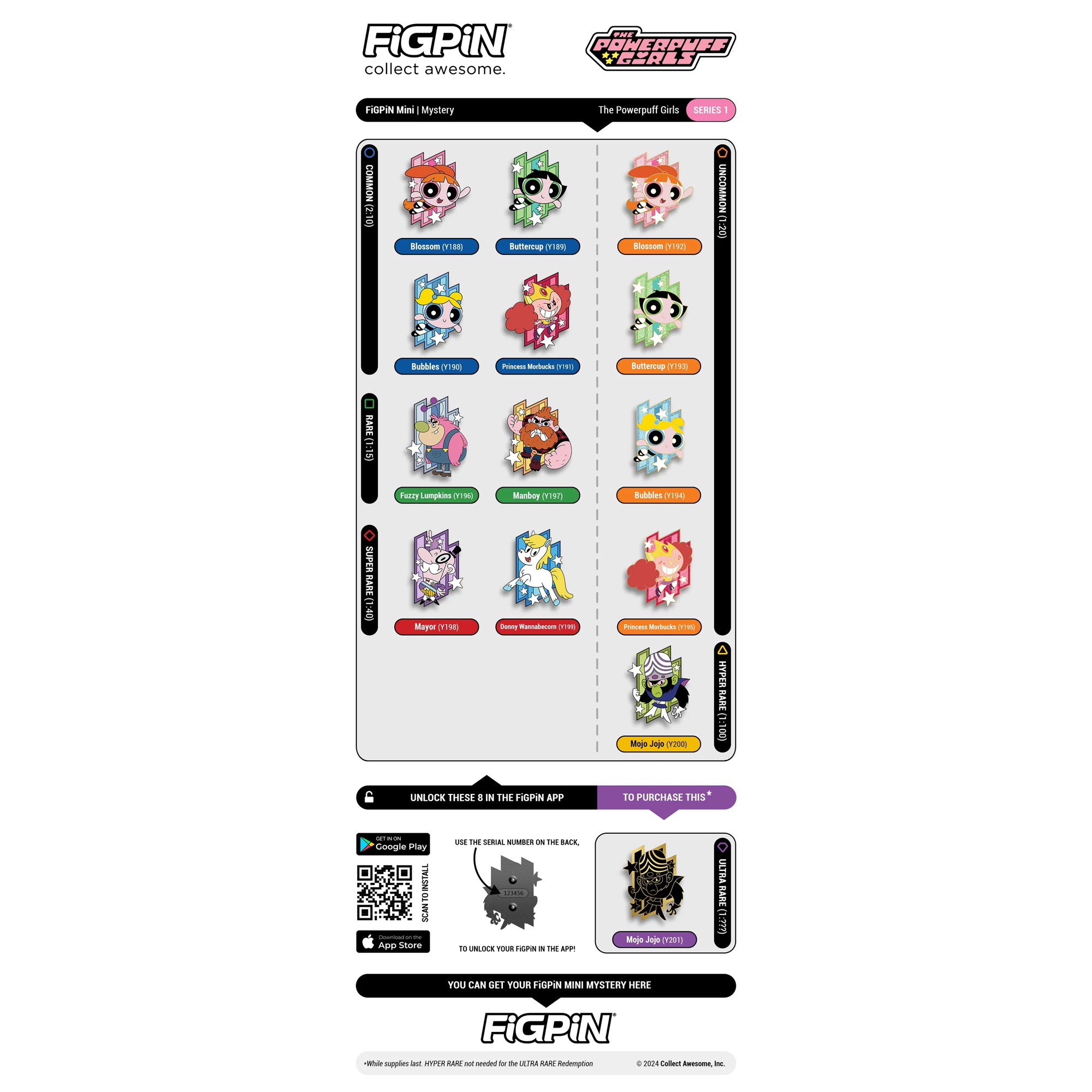 FigPin - The Powerpuff Girls Mystery Series 1