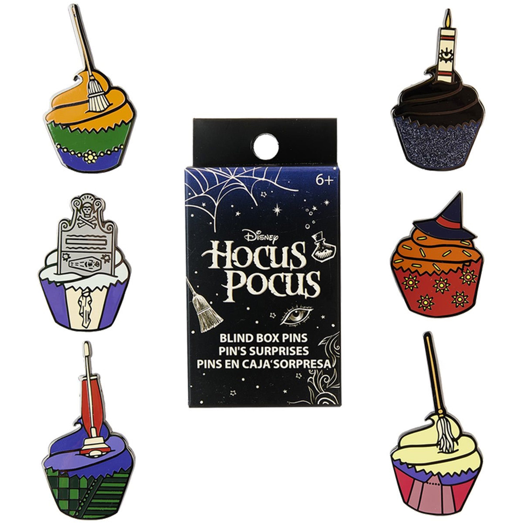 Loungefly Disney Hocus Pocus Sweets Blind Box Pin