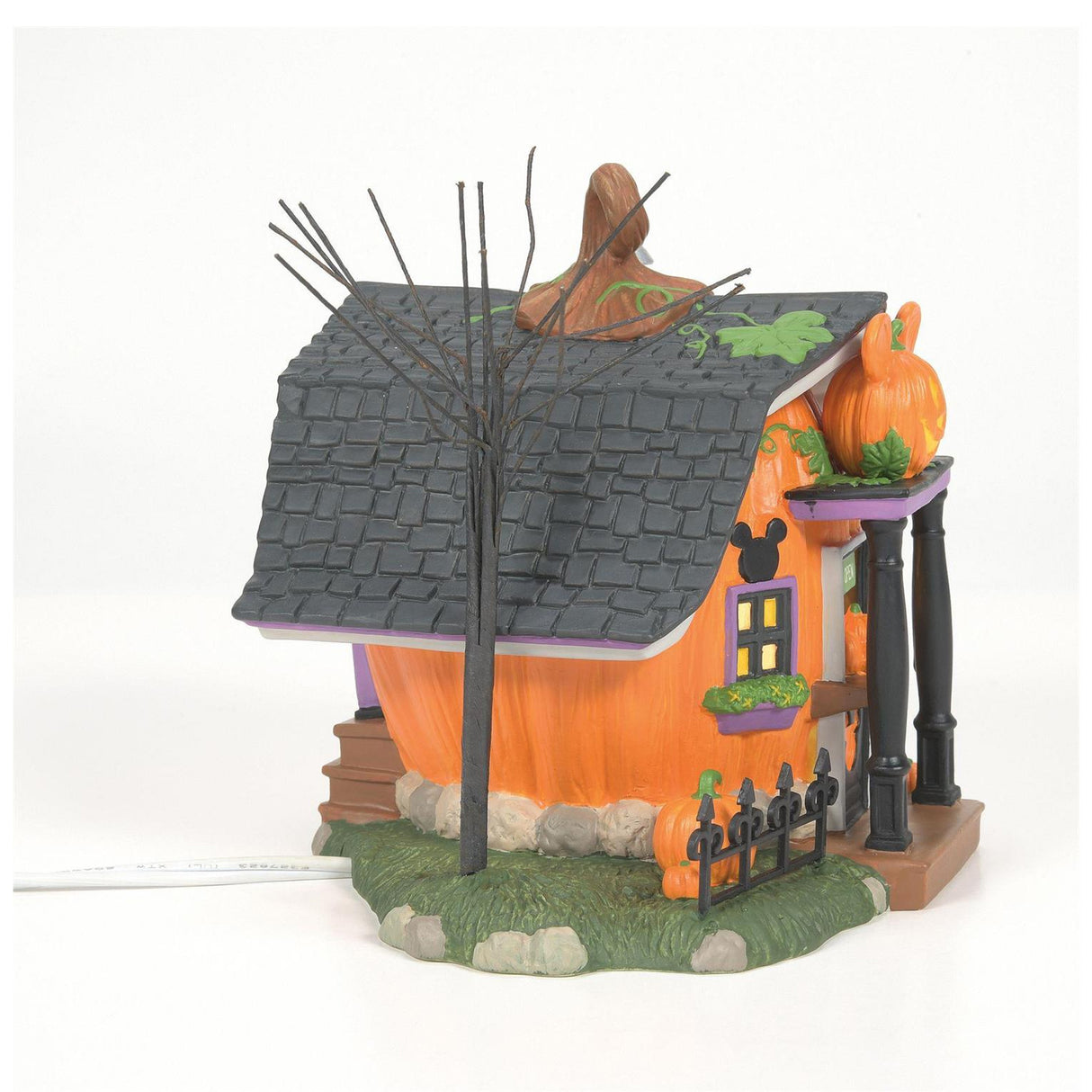 Department 56 - Disney Light-Up Pumpkintown Carving Studio Figurine