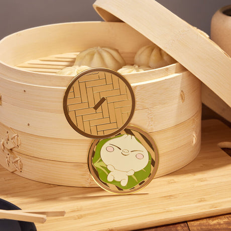 Pixar Shorts Bao Bamboo Steamer Basket 3" Collector Box Pin